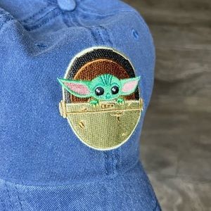Star Wars Baby Yoda Unisex Denim Adjustable Cap Hat